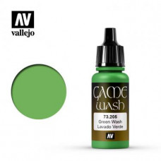 Краска Vallejo Game Wash - Green Wash